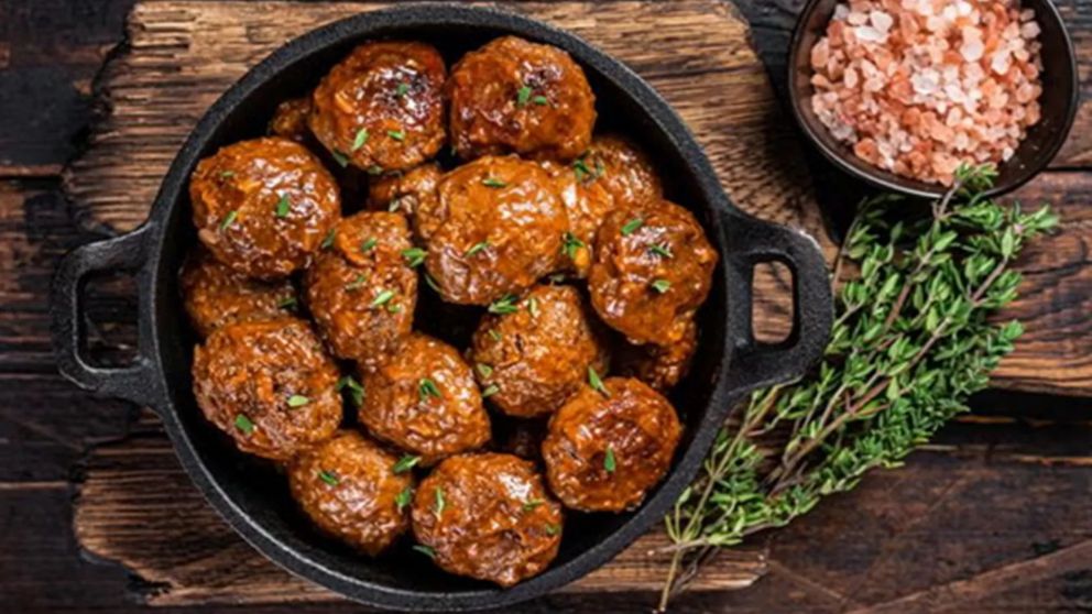 Las albóndigas son claves para almorzar rápido.