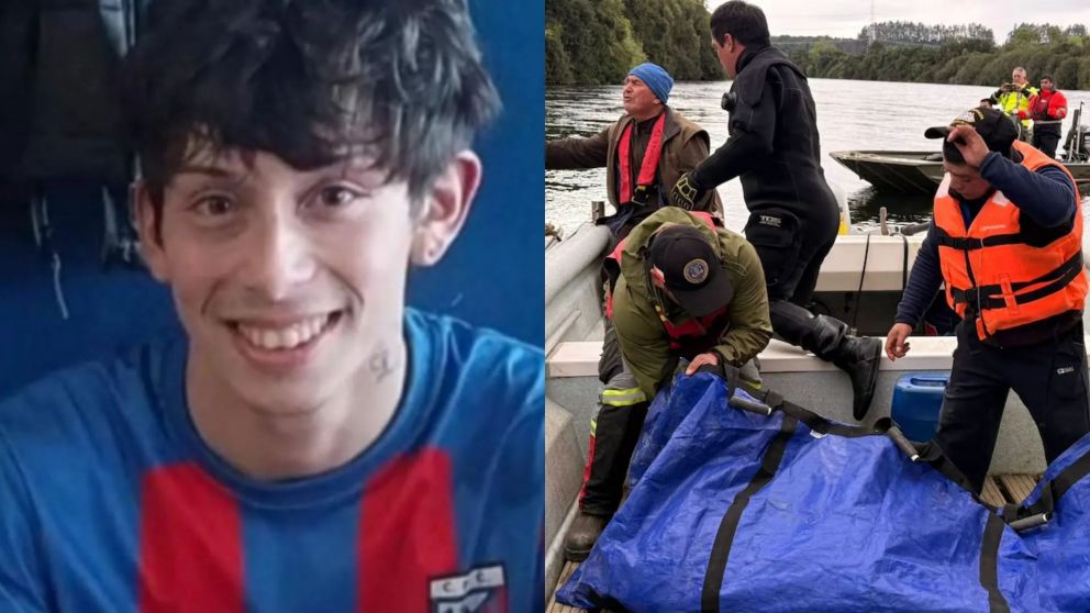 Gonzalo fue encontrado en las aguas del río Bueno.