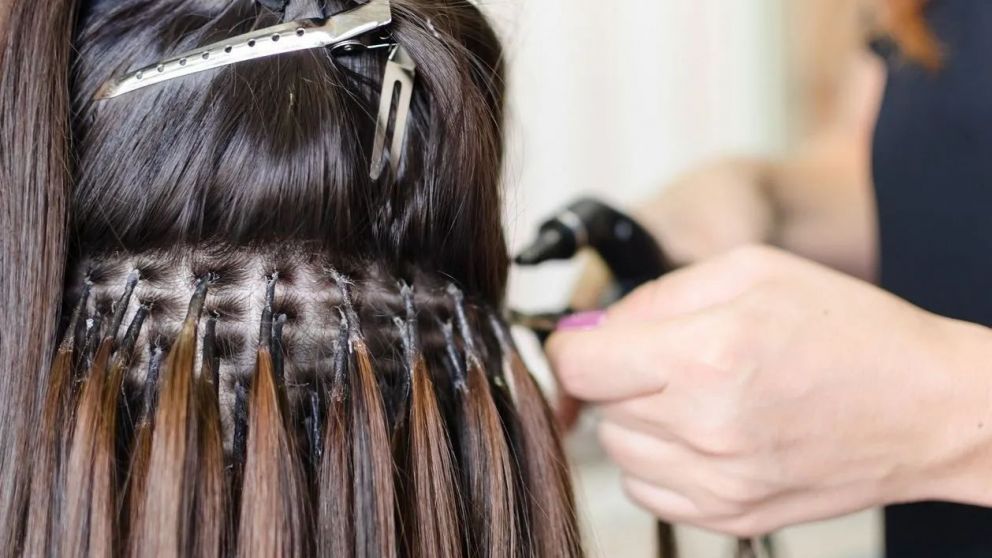 Las extensiones, un recurso para darle volumen al peinado.