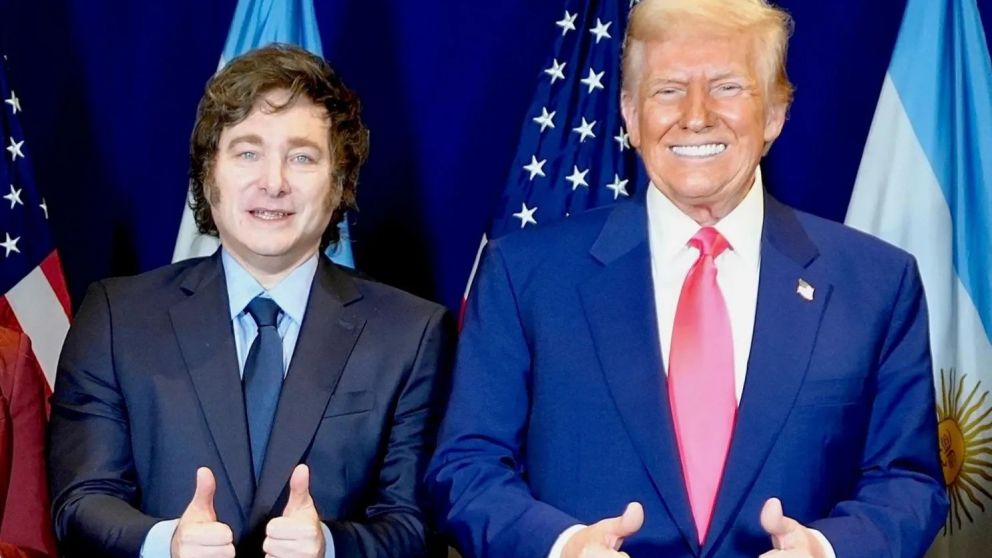 Javier Milei se reunirá el martes con Donald Trump.