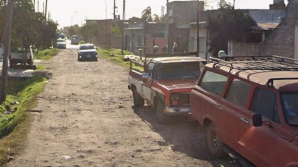 Acá, en este vecindario, se produjo el supuesto asesinato.