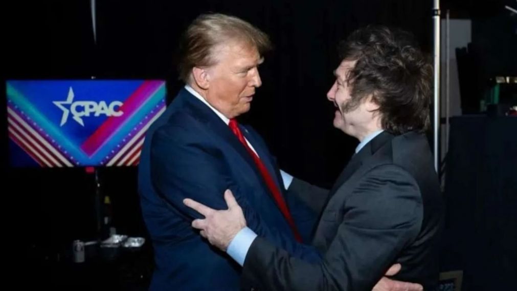 En su último encuentro, Donald Trump le prometió una ayuda financiera a Javier Milei (Presidencia de la Nación).