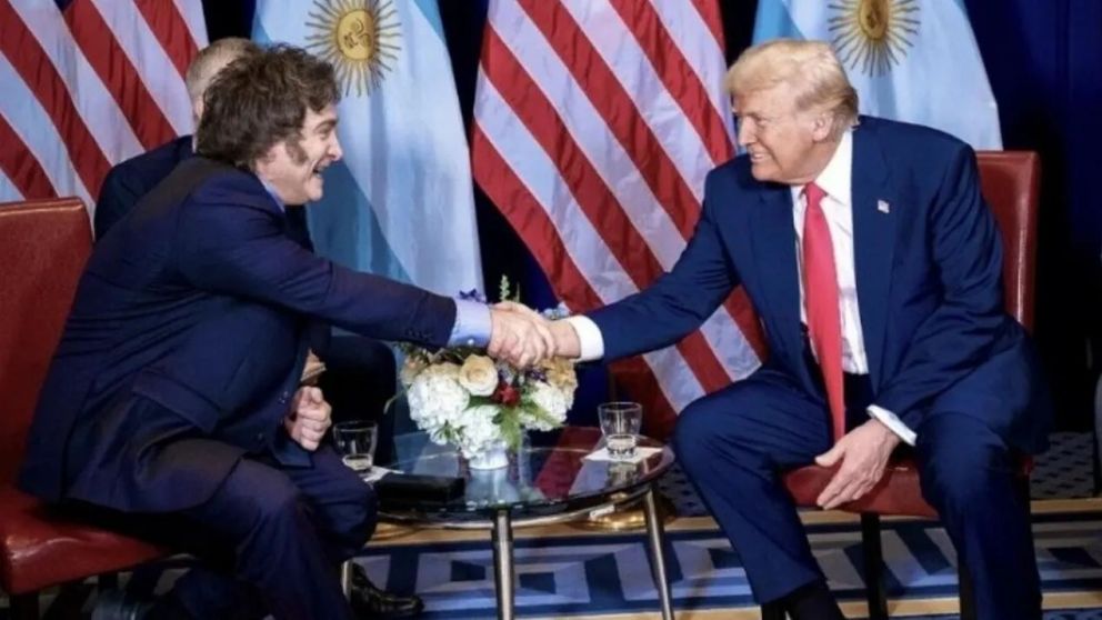 Javier Milei elogi� a Trump por el acuerdo de paz entre Israel y Hamas: "Es un ejemplo de liderazgo" (Archivo).