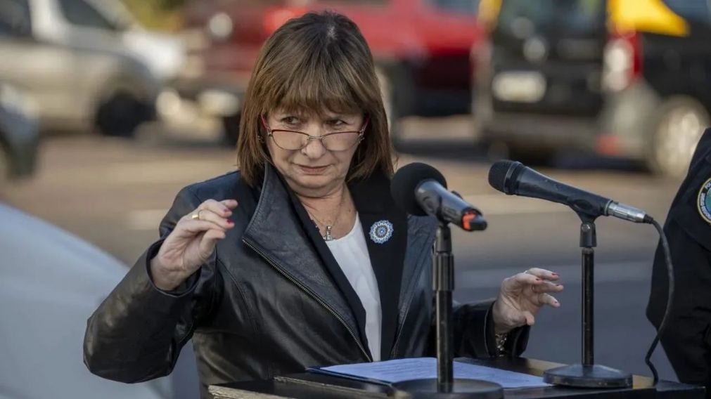 Patricia Bullrich lanzó el Plan Paraná en la Dársena 3 de la Prefectura Naval.