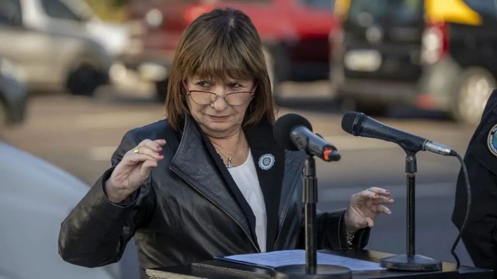 Patricia Bullrich lanzó el Plan Paraná en la Dársena 3 de la Prefectura Naval.