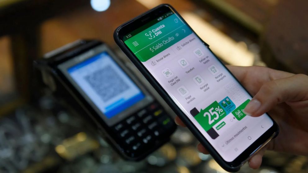 Continúan los beneficios con Cuenta DNI (Imagen ilustrativa).