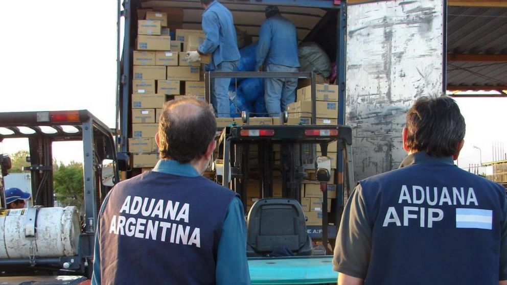 El trabajo de personal de Aduana fue clave.