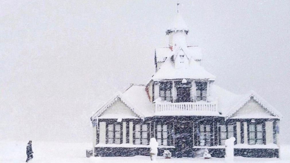 Nevada hist�rica en Ushuaia lleva acumulada m�s de un metro de nieve.