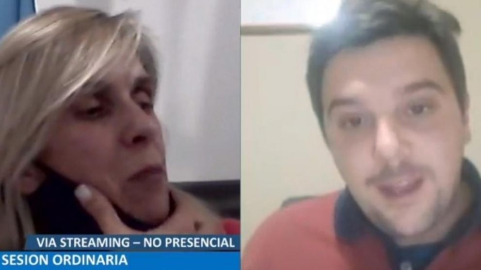La presidenta Paola Maggiotti dio una inusual respuesta ante el exabrupto contra el edil.