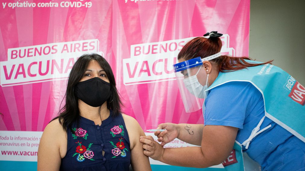 El gobierno bonaerense avanza con la campa�a de vacunaci�n contra el coronavirus.