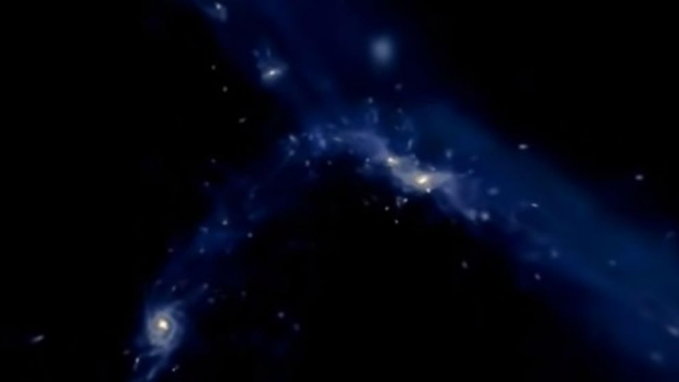El telescopio ALMA encontró la galaxia espiral más antigua.