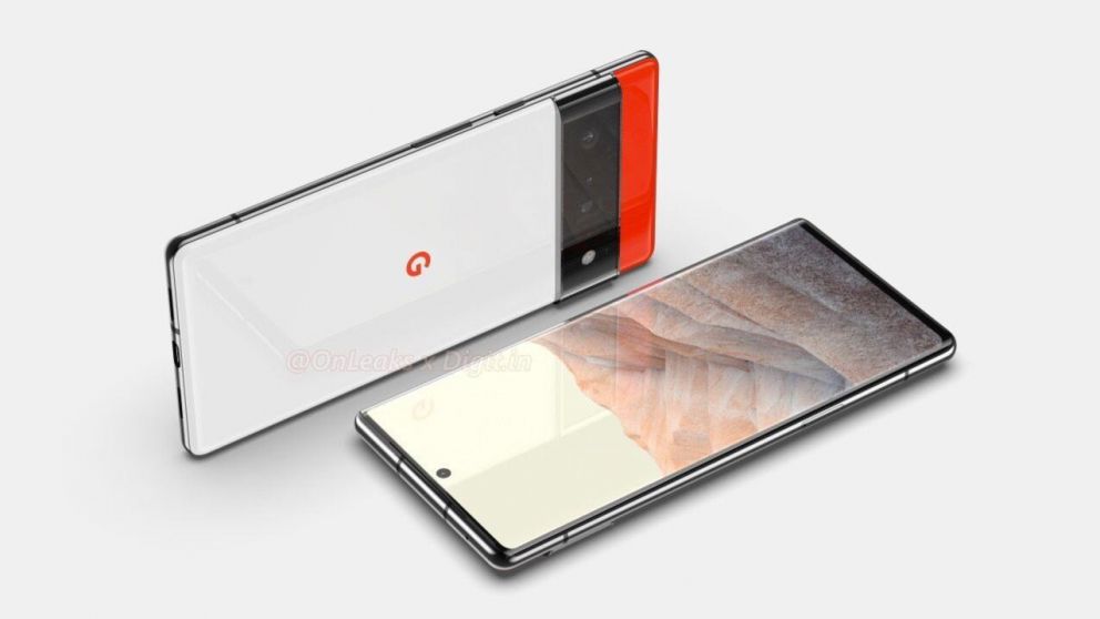 Las fotos del Google pixel 6 son renders basados en planos y pueden sufrir modificaciones.
