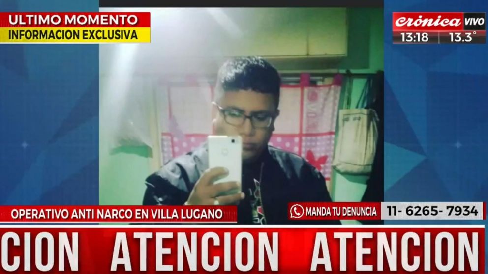 Joseph Andina, la mano derecha de "Dumbo", es intensamente buscado por la Justicia. (Captura video)