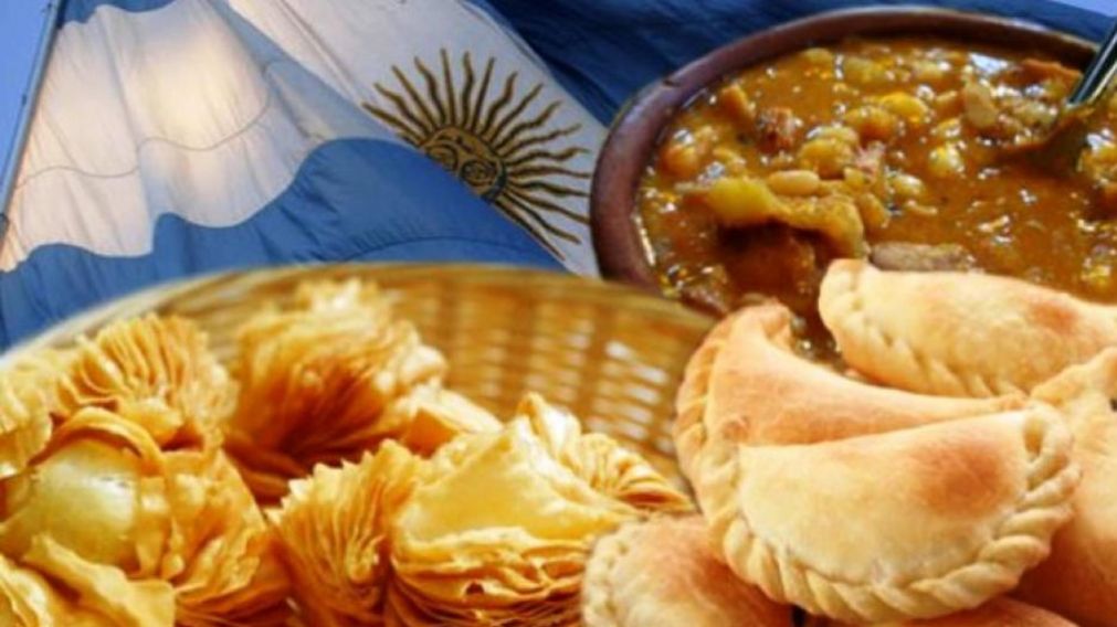 El locro, las empanadas y los pastelitos: algunos de los platos típicos de la época.