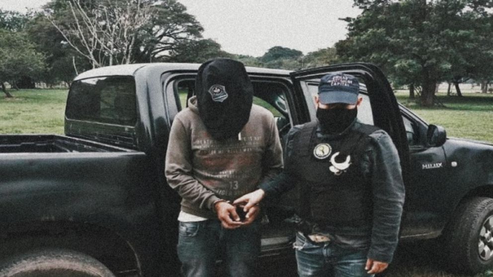 El presunto agresor fue detenido, en la provincia de Tucumán (Gentileza "Opinión Frontal").