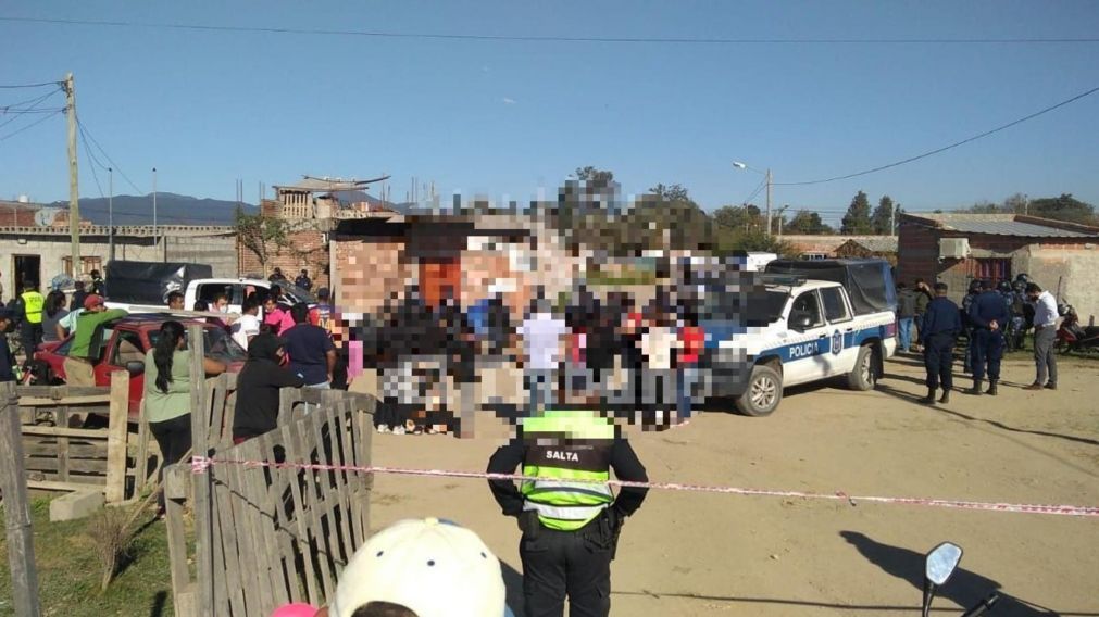 El femicidio ocurri� en el barrio de San Calixto, en Salta (Gentileza El Tribuno Salta).