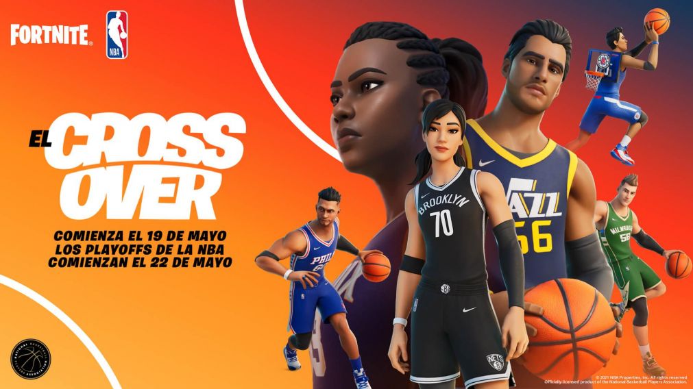 Algunas de las figuras de la NBA tendrán objetos basados en ellos en Fortnite.