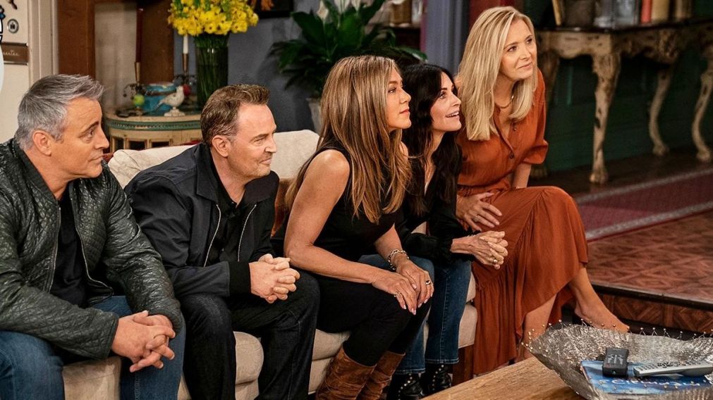 El elenco de Friends se volvi� a reunir y dejaron al descubierto una "parejita" fuera de las pantallas (Gentileza People).