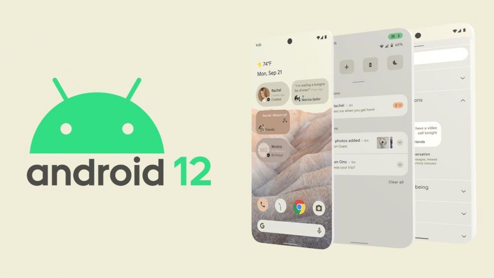 Google optimizó a Android 12 para permitir que el sistema sea más rápido