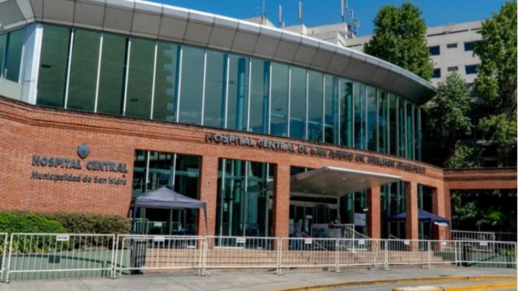 Carlos Fernando Saverio, de 43 a�os, fue asistido por los m�dicos en este nosocomio.