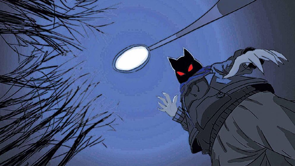 El hombre gato ataca a la medianoche, preferentemente a mujeres y ni�os.