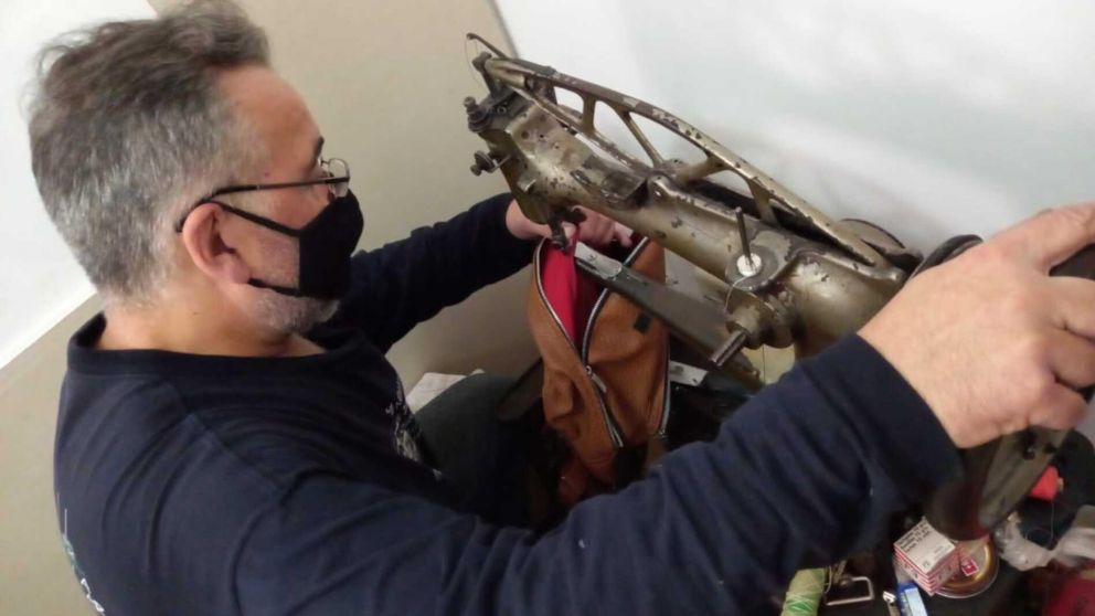 Rubén Darío Ocampo aprendió el oficio hace 43 años. Hoy disfruta de su presente.