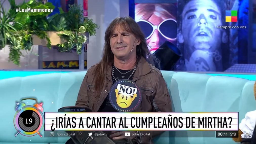 El referente del metal argentino también dijo que estaría dispuesto a ser jurado en "Cantando por un sueño”.