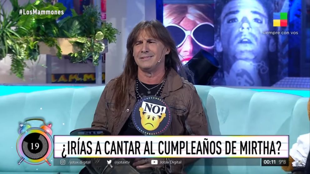 El referente del metal argentino también dijo que estaría dispuesto a ser jurado en "Cantando por un sueño”.