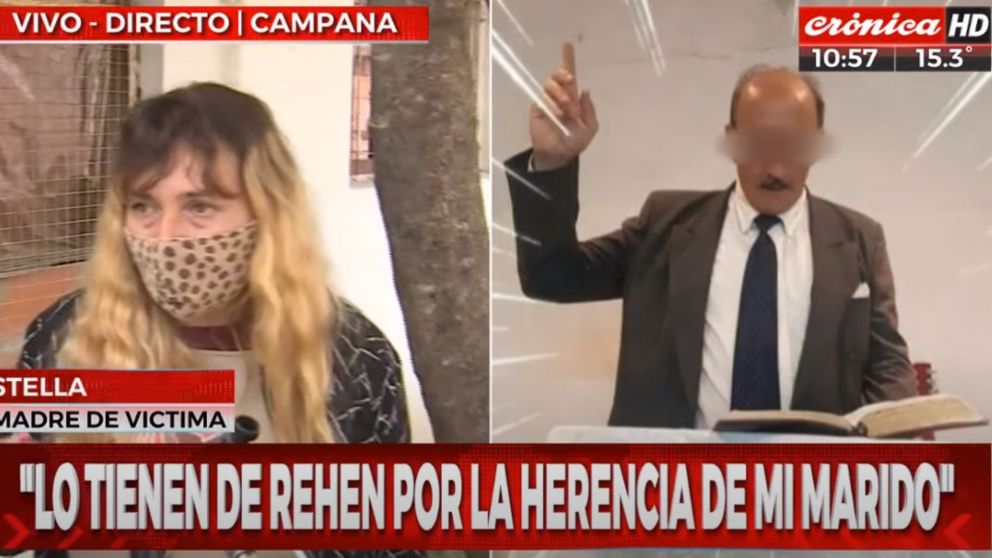 Mujer denuncia que un pastor secuestró a su hijo autotista (Captura de pantalla).