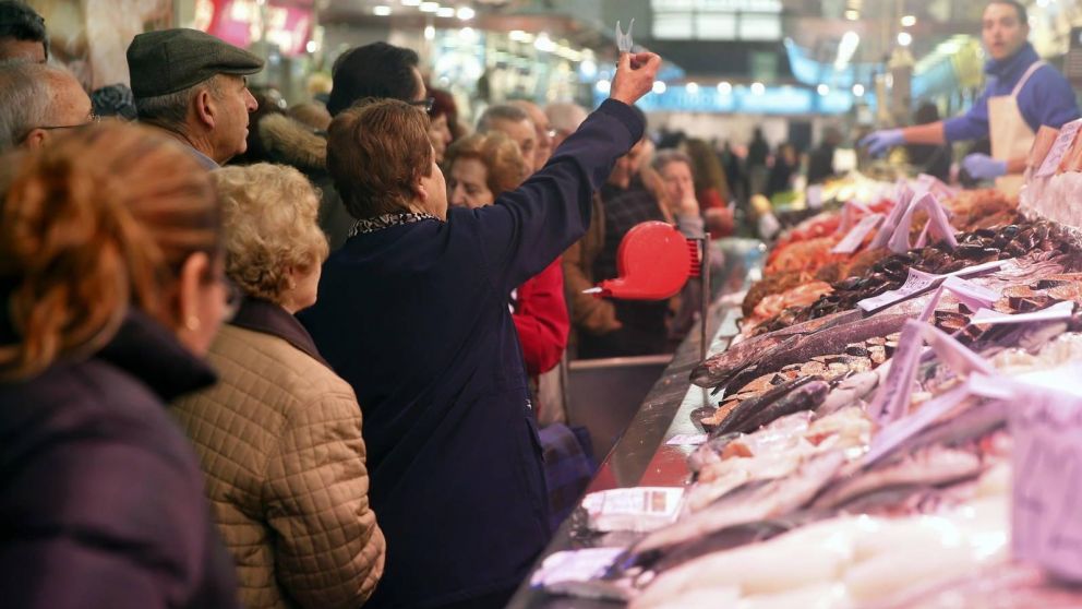 Los alimentos aumentaron un 4,3% en abril.