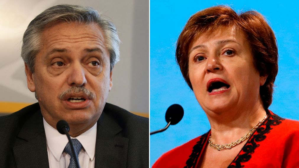 La posibilidad del encuentro entre Alberto Fernández y la jefa del FMI creció en las últimas horas.