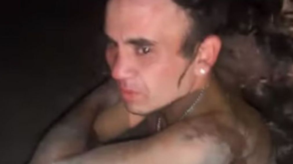 El ladrón que presentaba golpes en el rostro y cuerpo, fue trasladado a la seccional policial.