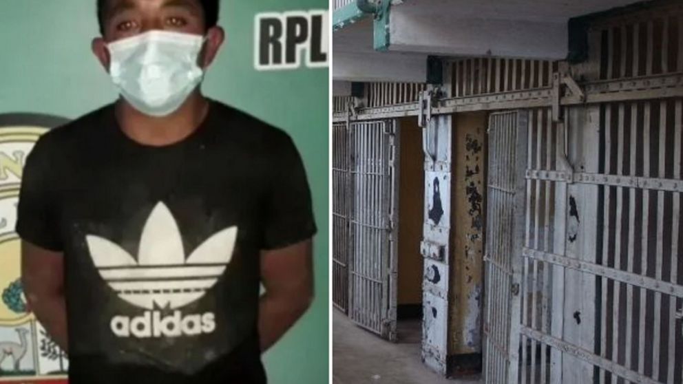 Elman Elder Liñán Barreto sufre desgarros y heridas tras haber sido violado en manada por un grupo de presidiarios.