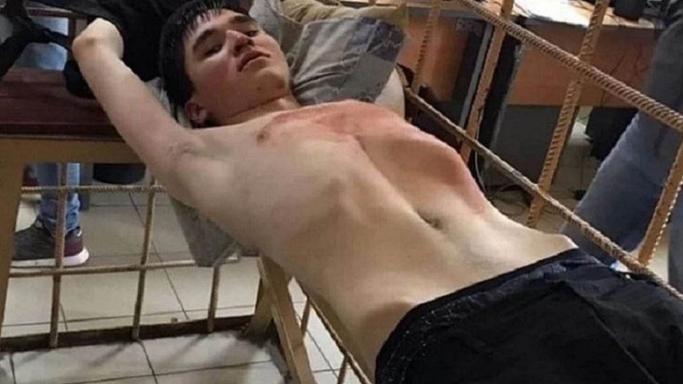 Ilnaz Galyaviev confesó la matanza tras ser detenido por la policía de Rusia (Twitter).
