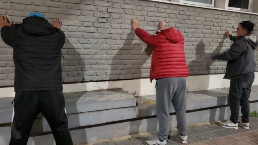 Estos son los tres delincuentes que fueron detenidos luego de herir al chico de 15 años.