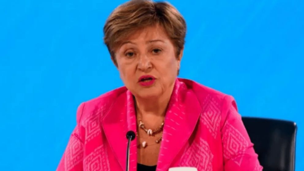 La titular del FMI Kristalina Georgieva.