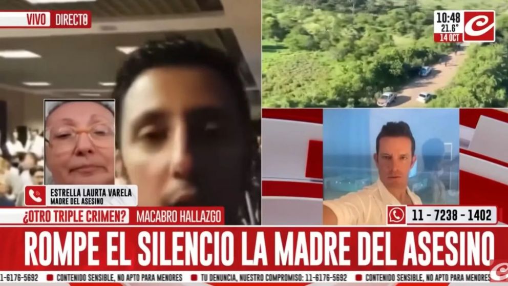 Habl� la madre del hombre acusado del doble femicidio de C�rdoba (Cr�nica HD).