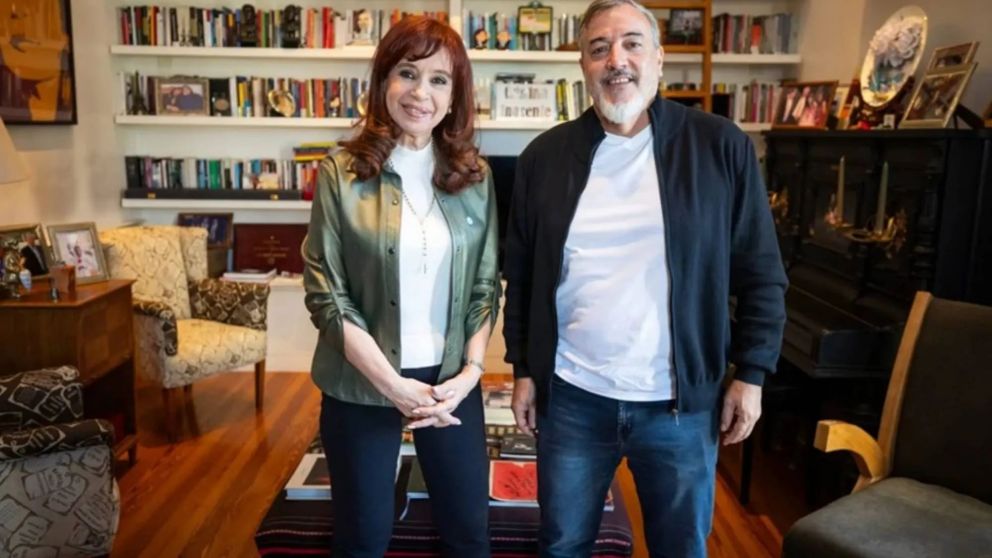 Para Cristina Kirchner y Rodolfo Aguiar los trabajadores "deben estar en el centro de la discusión"