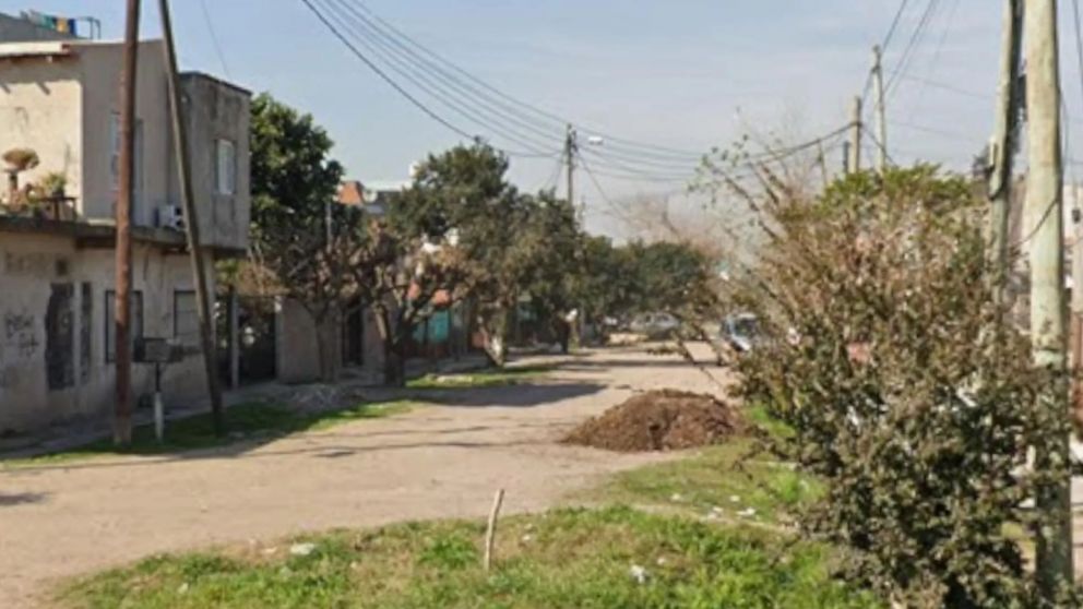 Ac�, en este vecindario, se produjo el homicidio del menor.