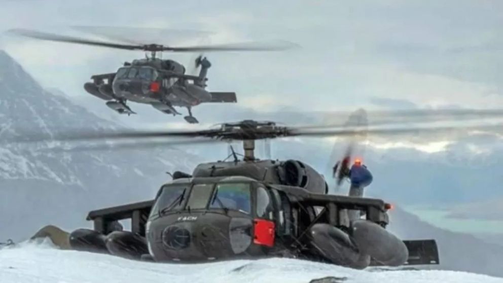 Hallaron el helicóptero desaparecido en Campos de Hielo Sur. (Foto: Ilustrativa)