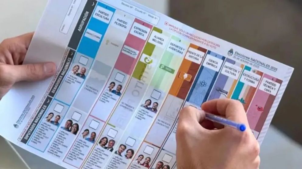 Por primera vez se utilizará la Boleta Única de Papel (Imagen ilustrativa).