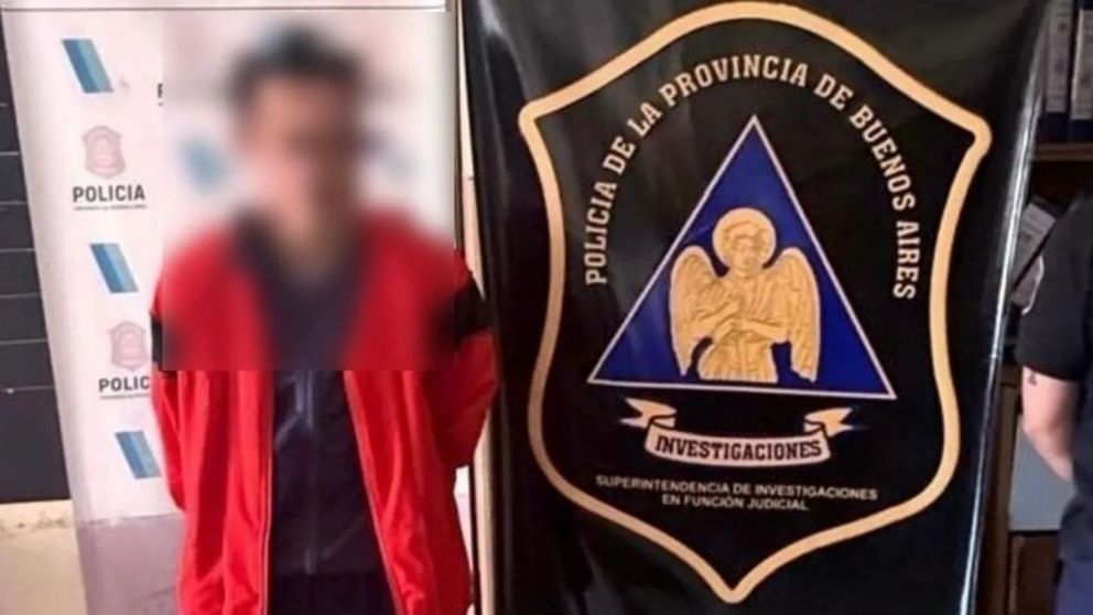 Este es el sospechoso que resultó aprehendido por los investigadores policiales.