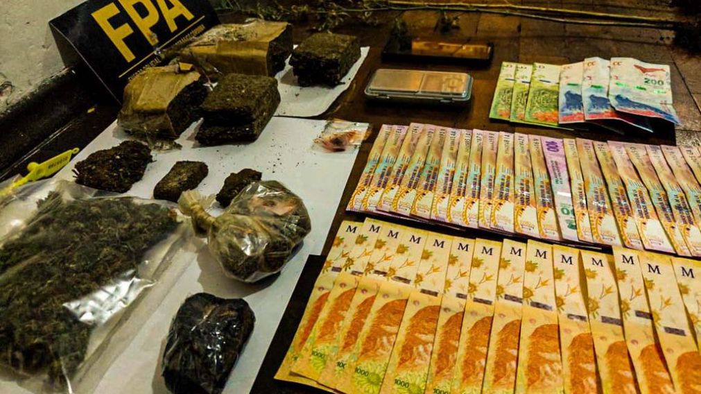 Parte de los secuestrado