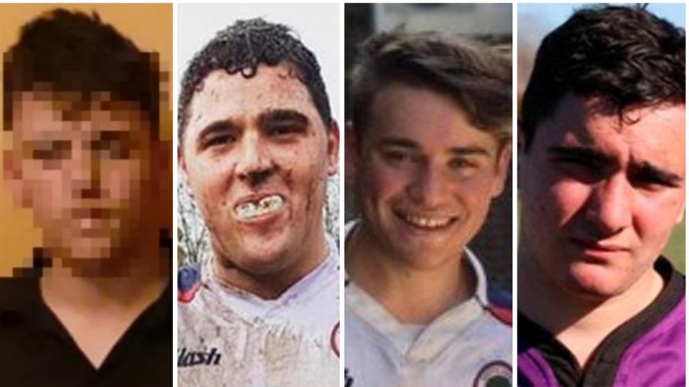 Hay dos parientes detenidos de los rugbiers Lucas, Luciano y Ciro Pertossi (Archivo).