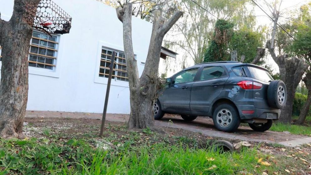 La vivienda donde ocurrió el violento robo.