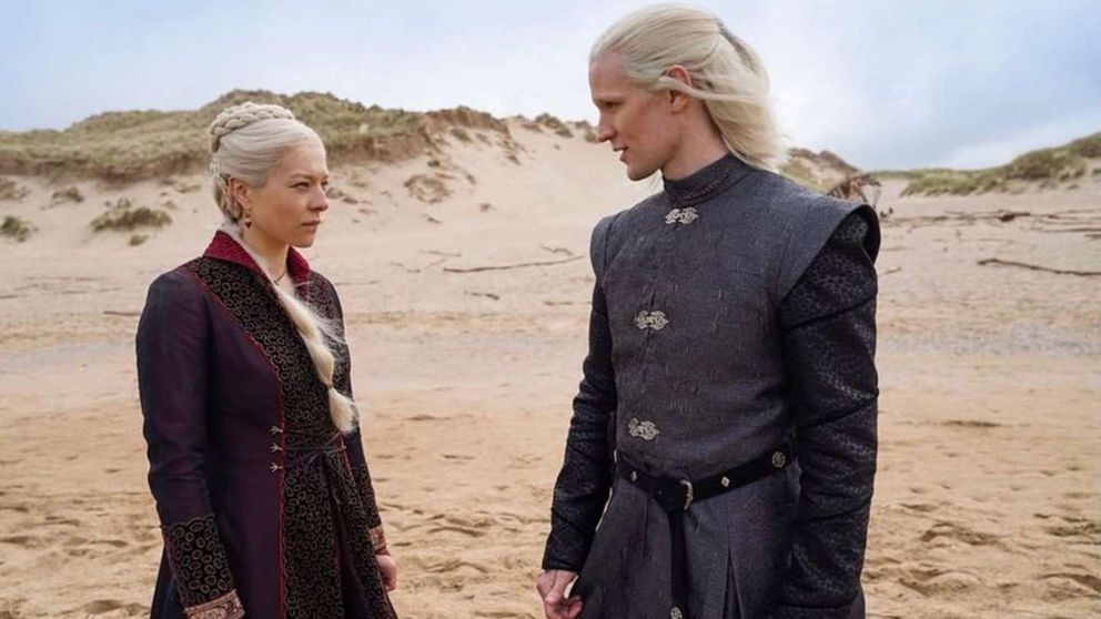 La princesa Rhaenyra Targaryen y el príncipe Daemon Targaryen (Gentileza de Instagram /houseofthedragontvhbo).