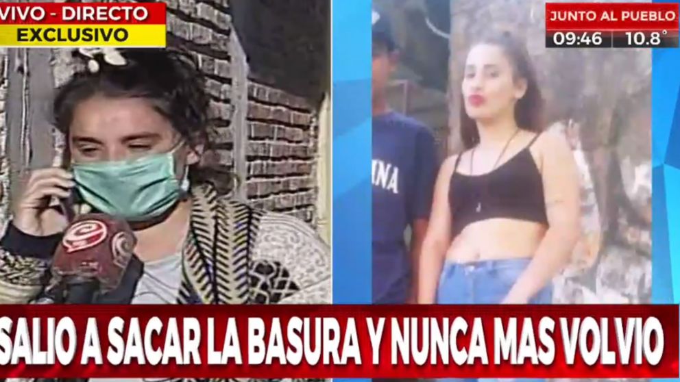 Pamela, la mamá de Candela, la joven desaparecida de Villa Caraza, habló con Crónica HD.