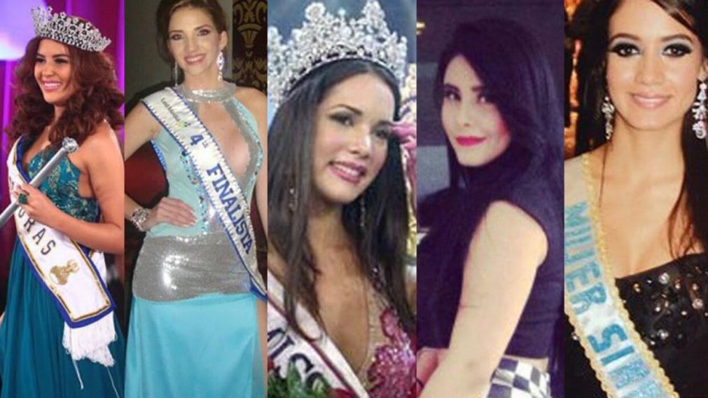 Cinco reinas de belleza, marcadas por el crimen.