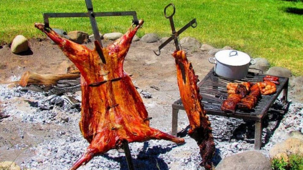 Uno de los invitados logró fotografiar el momento del robo