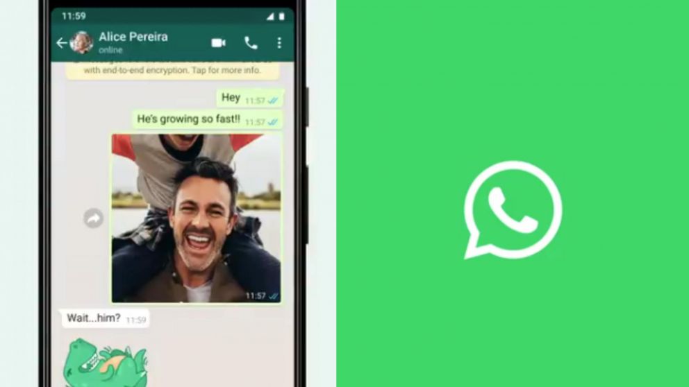WhatsApp sigue sumando actualizaciones a su servicio de mensajer�a (Captura de pantalla). 